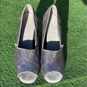 TOMS wedding wedges